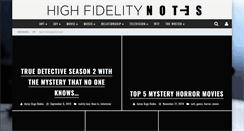 Desktop Screenshot of highfidelitynotes.com